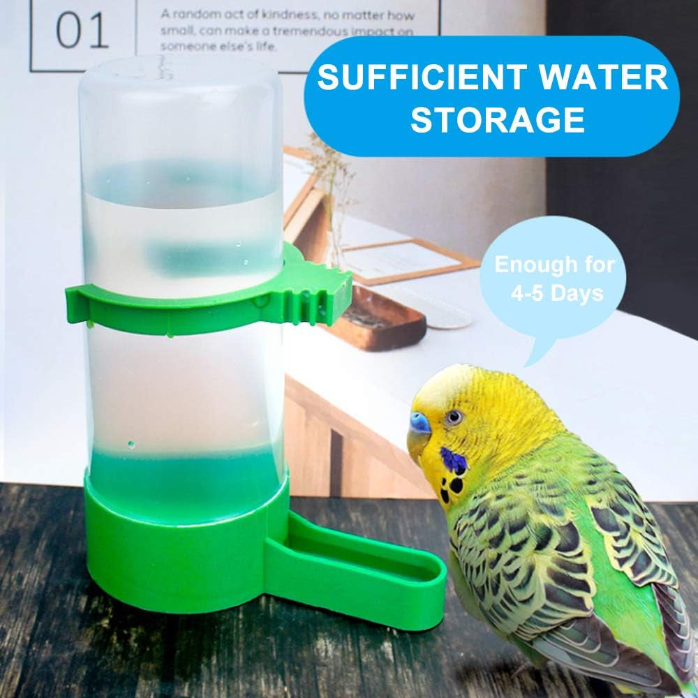 XISTEST Automatic Bird Feeder & Water Dispenser Set – Small (60ml) MJ's Pet Closet