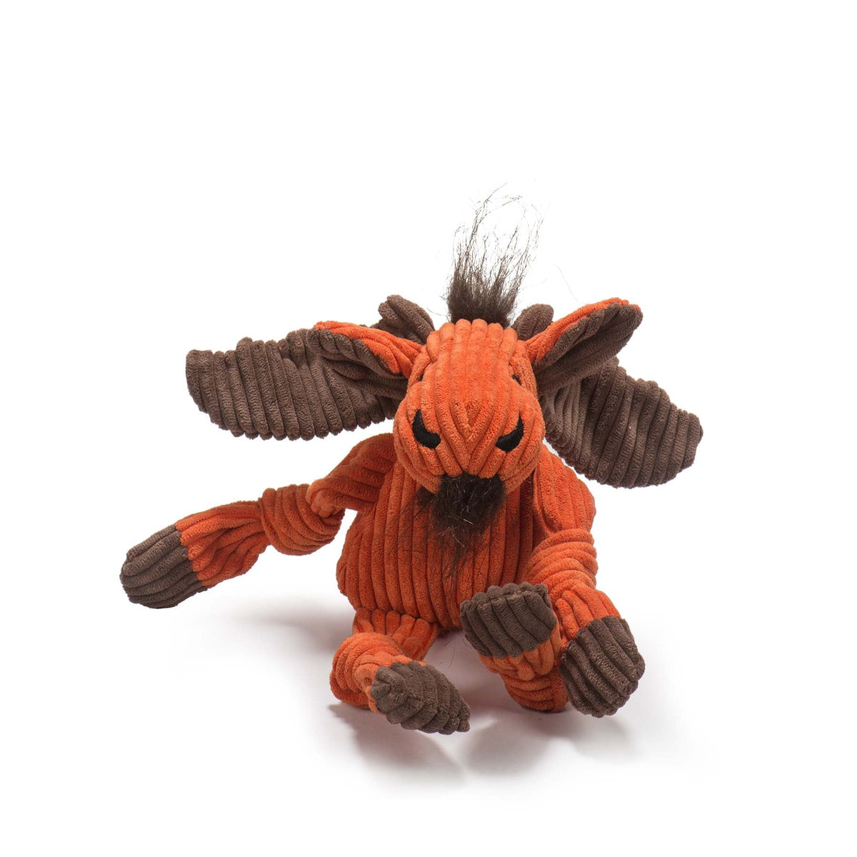 Morris Moose Knottie® Plush Dog Toy – 5-Squeaker Tug & Chew Toy HuggleHounds