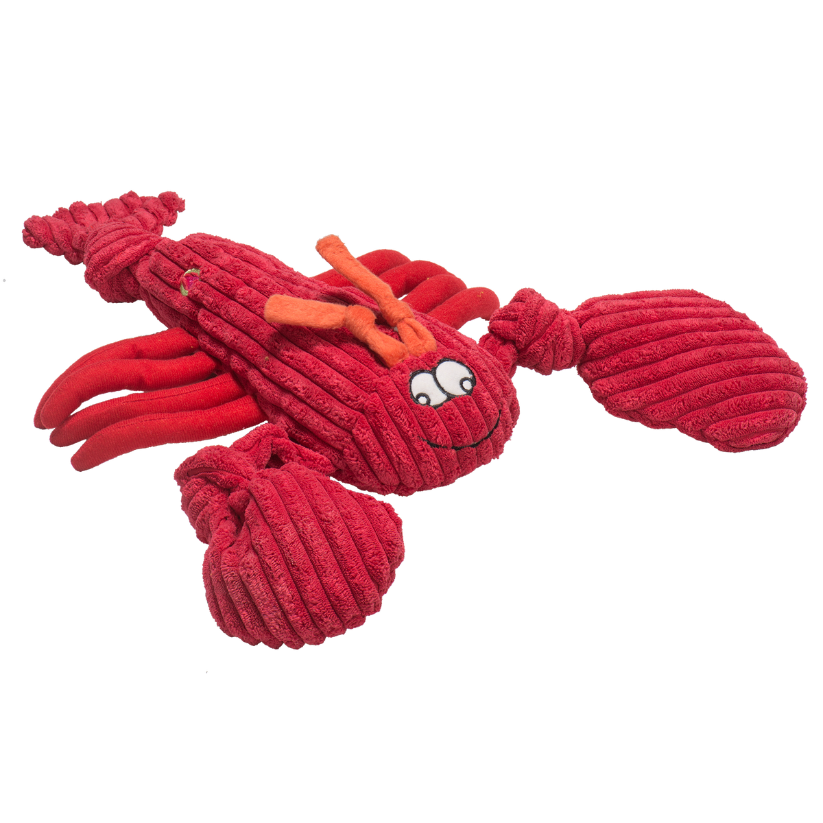 McCraken Lobsta™ Knottie® Plush Dog Toy – 5-Squeaker Tug & Chew Toy HuggleHounds