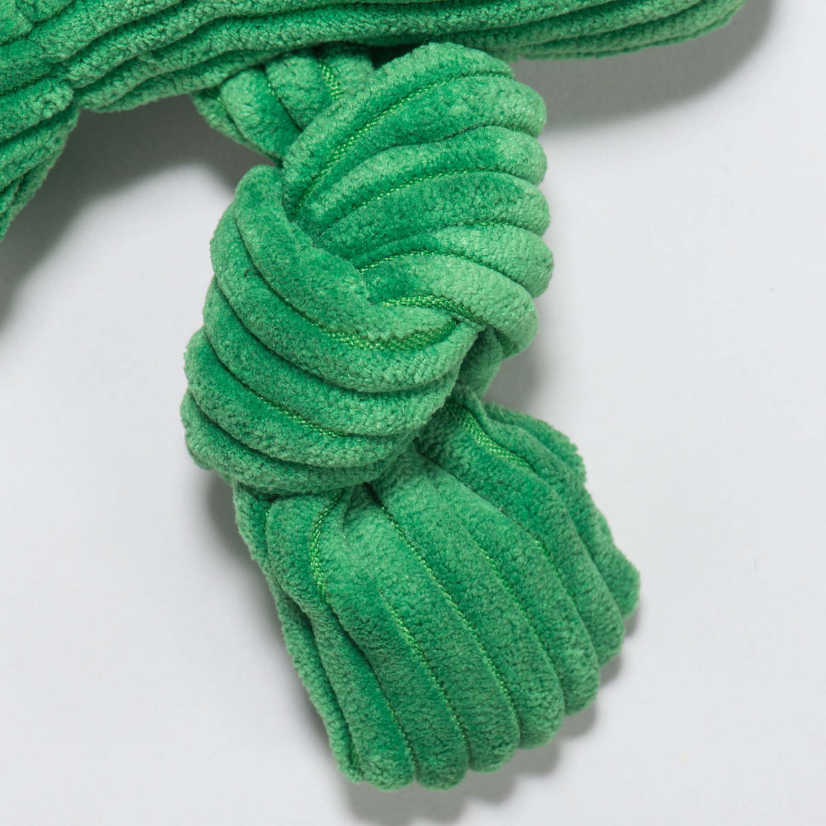 Fergie Frog Knottie® Plush Dog Toy – 5-Squeaker Tug & Chew Toy HuggleHounds