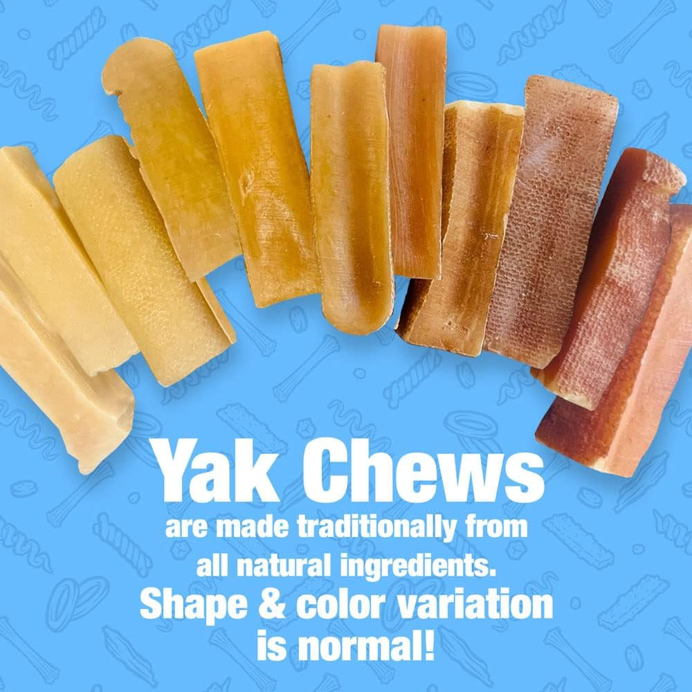 2 lb Himalayan Yak Cheese Dog Chews – X-Large MJ's Pet Closet