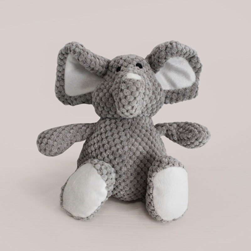 Plush Animal Pet Toy | Soft Squeaky Dog & Cat Toy | 23 Character Options Pet Zen