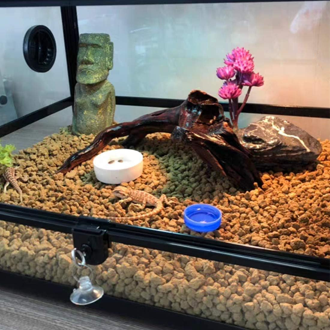 Artificial Reptile Plants for Terrarium – Realistic Fake Plants for Lizards, Snakes & Amphibians MJ's Pet Closet