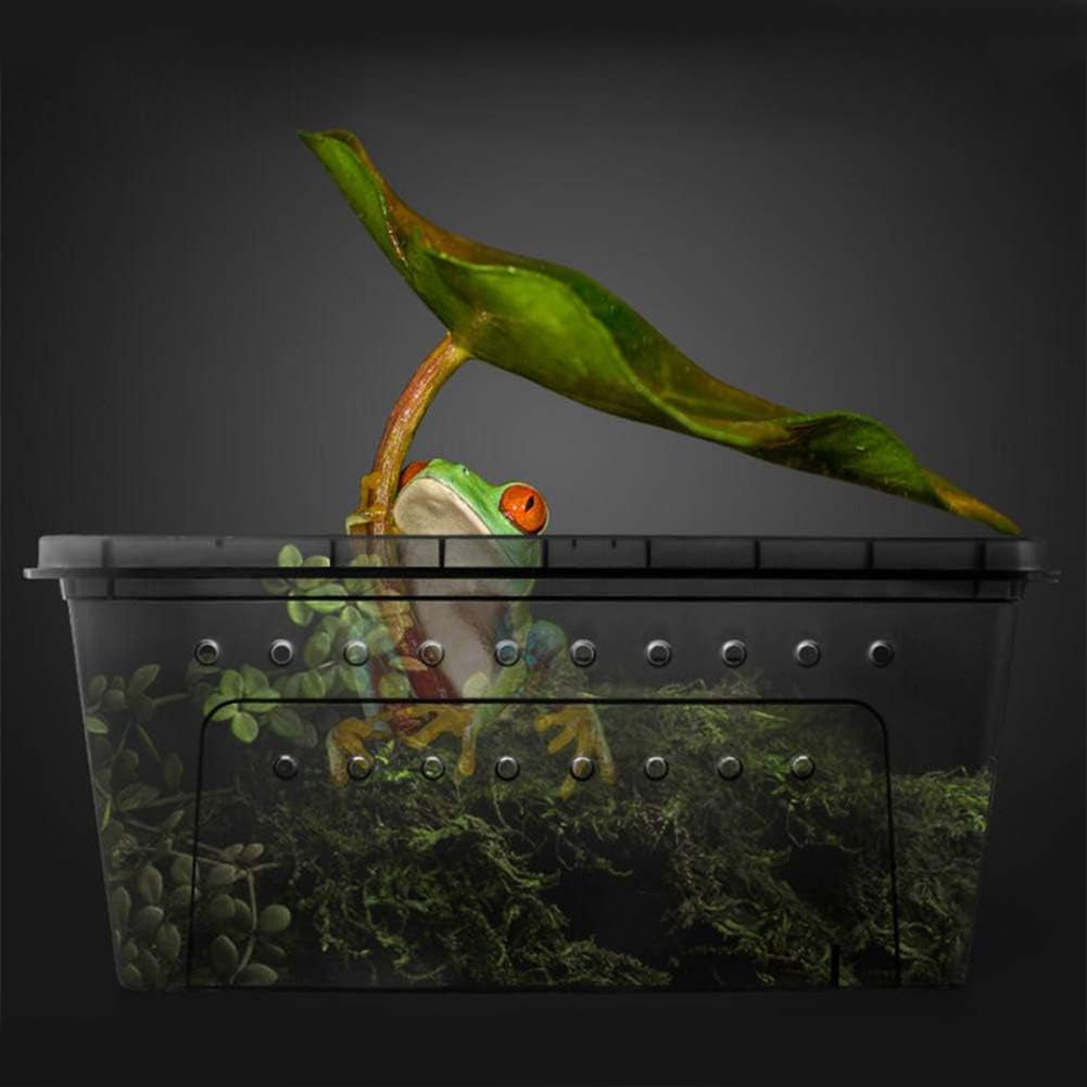 OMEM Portable Reptile Terrarium Habitat – Stackable, Size M MJ's Pet Closet