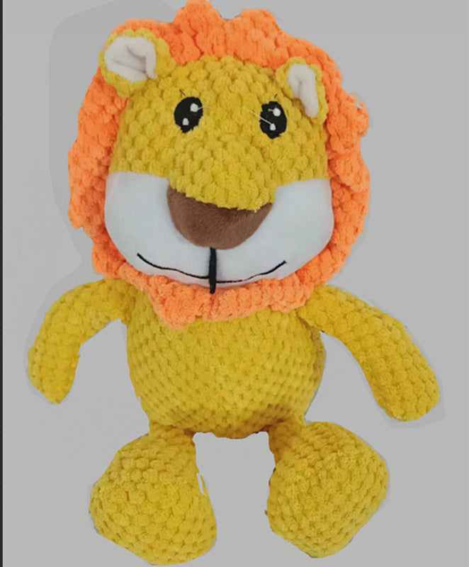 Plush Animal Pet Toy | Soft Squeaky Dog & Cat Toy | 23 Character Options Pet Zen