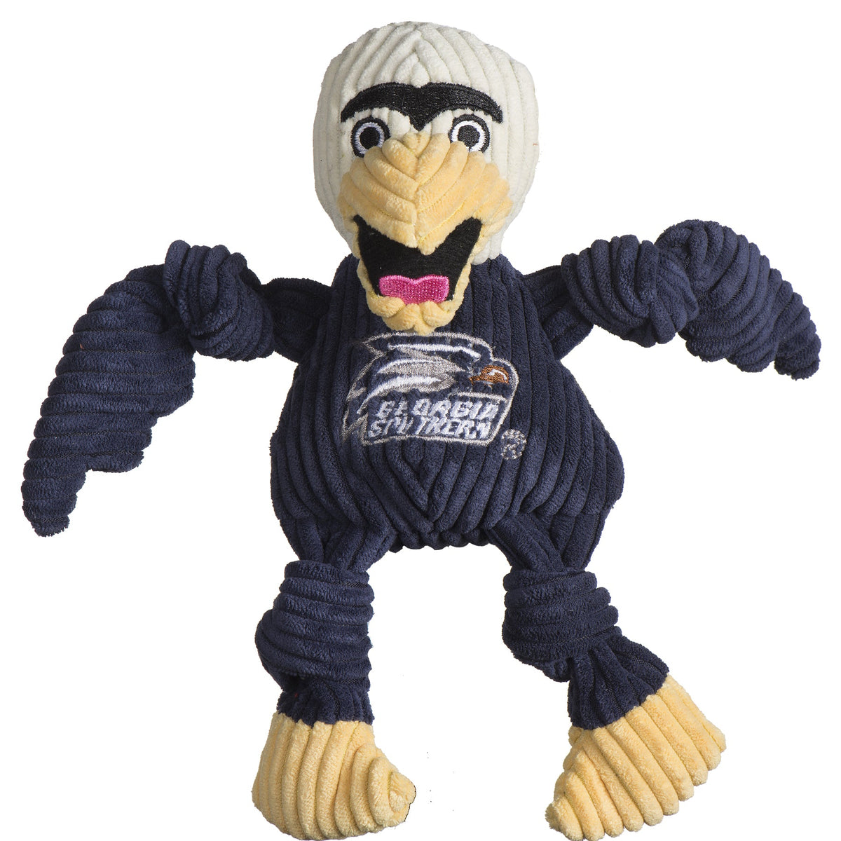 Georgia Southern Eagles Gus the Eagle Knottie® Plush Dog Toy – Officially Licensed NCAA HuggleHounds