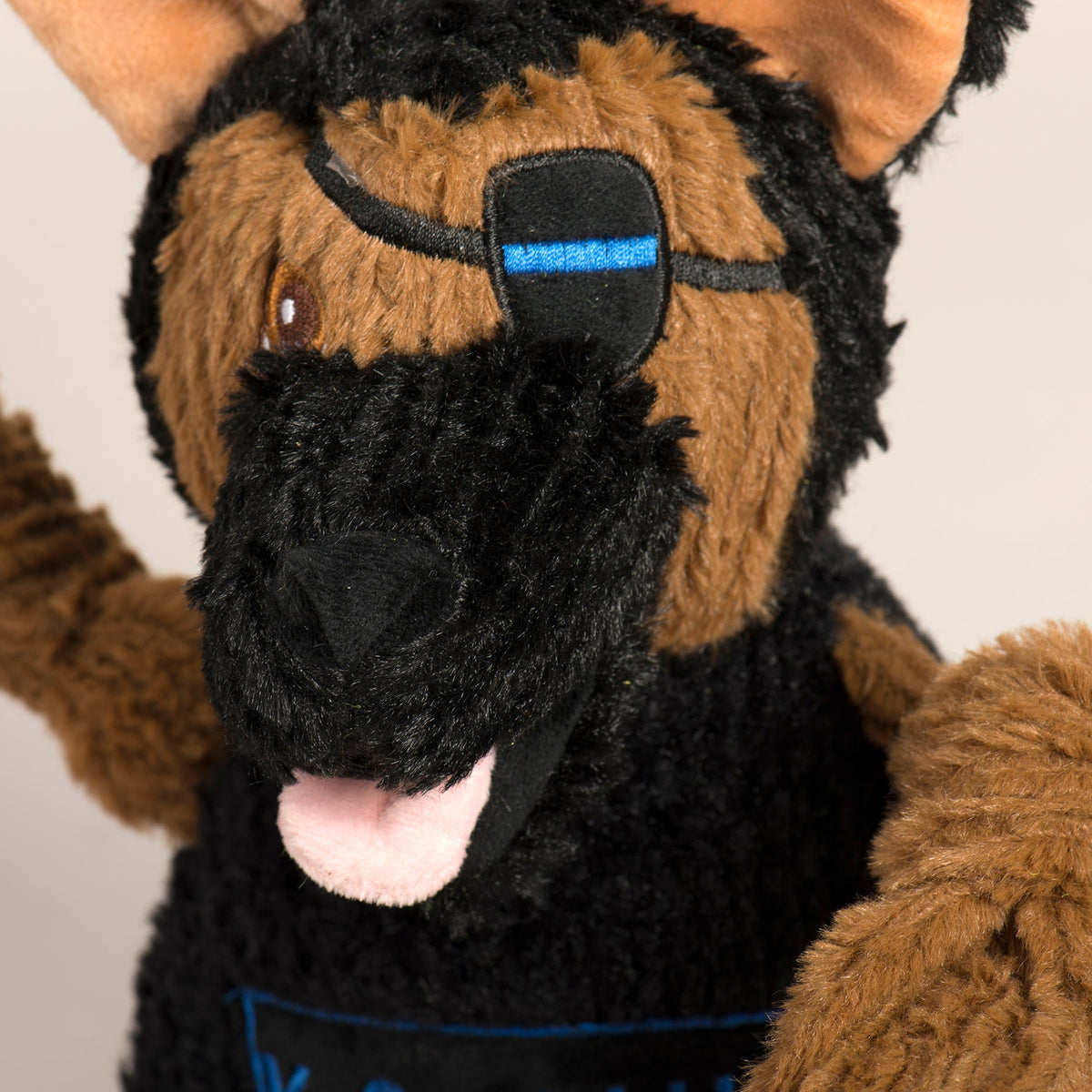 K-9 Chief Knottie® Plush Dog Toy – Supports Project K-9 Hero, Large HuggleHounds