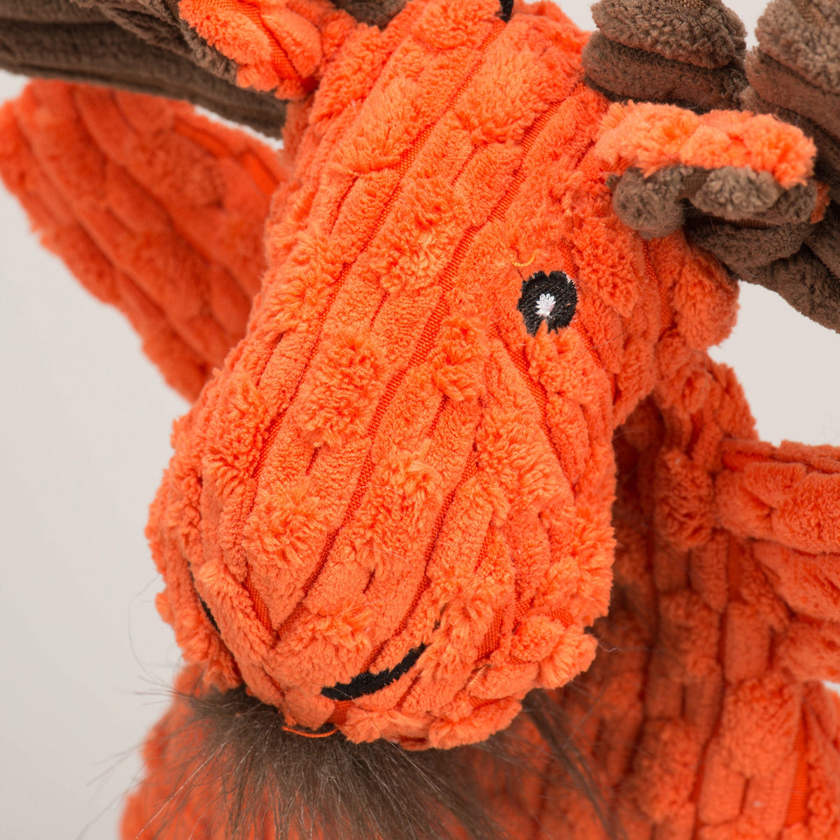 Morris Moose HuggleFlatties™ Plush Dog Toy – 3 Squeakers, Crinkle & Machine Washable HuggleHounds