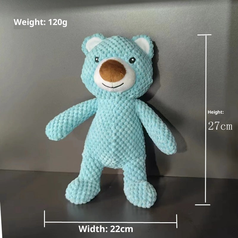 Plush Animal Pet Toy | Soft Squeaky Dog & Cat Toy | 23 Character Options Pet Zen