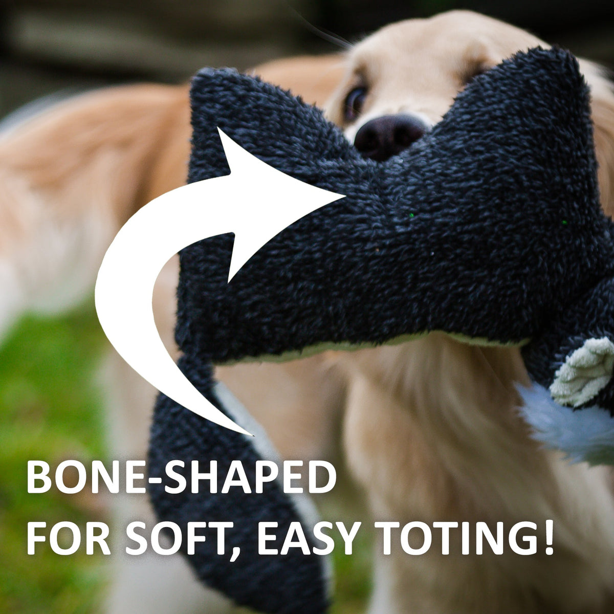 Squooshie™ Bunny Plush Dog Toy — Ultra-Soft & Cuddly HuggleHounds