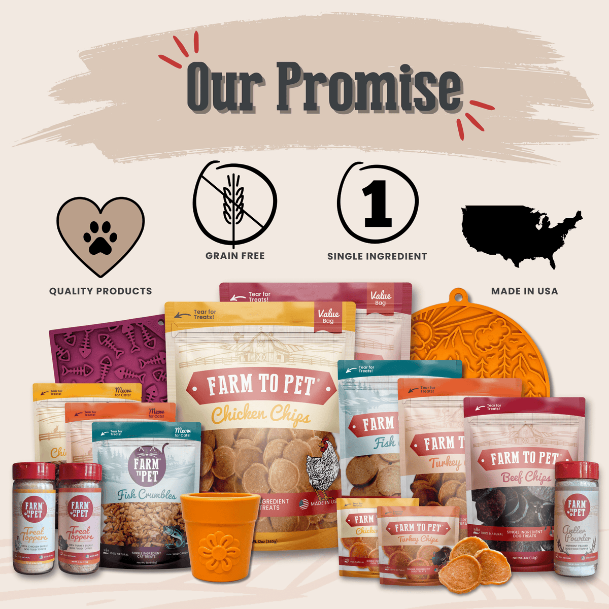 SodaPup Lick Mat for Dogs & Cats – Enrichment Feeder Farm To Pet