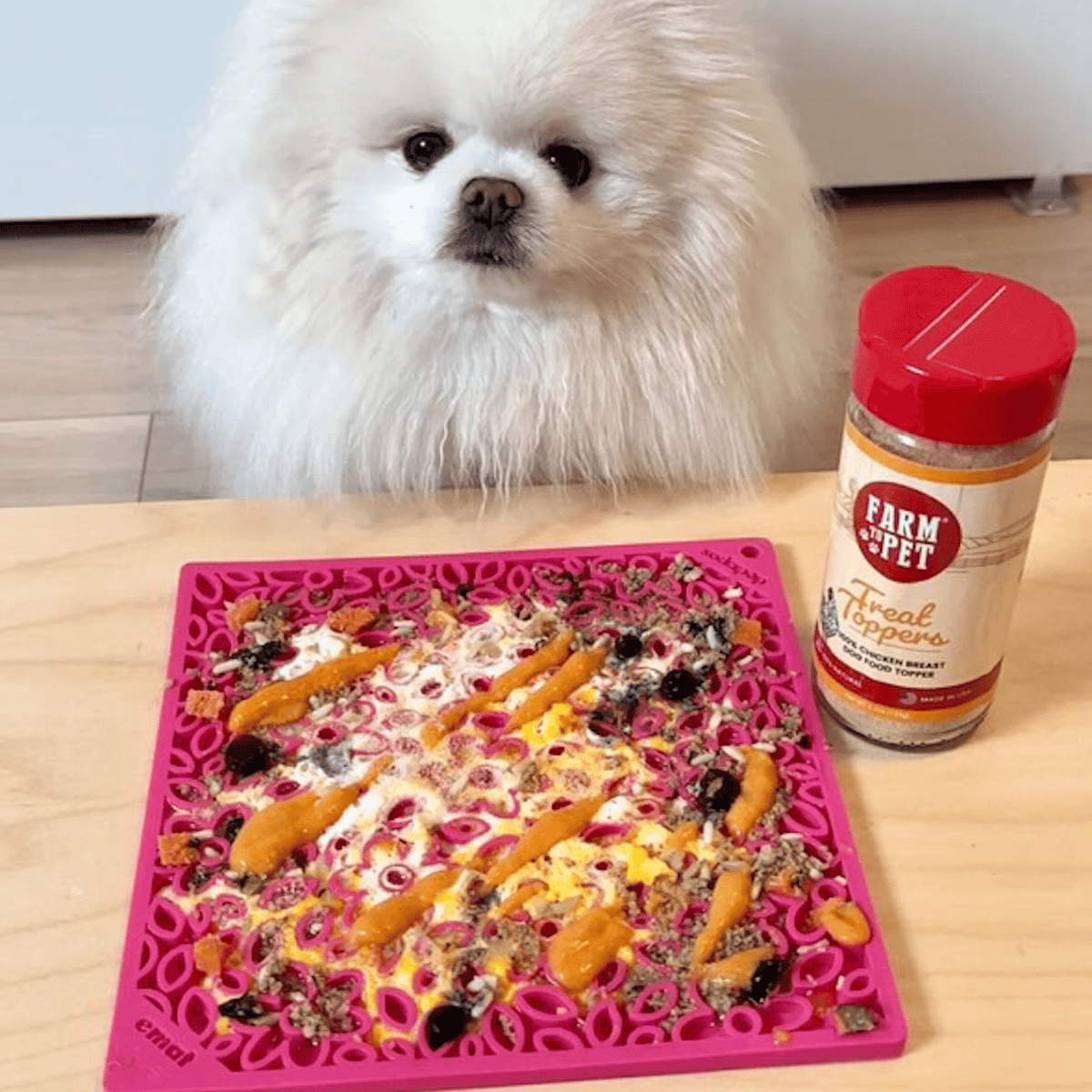 SodaPup Lick Mat for Dogs & Cats – Enrichment Feeder Farm To Pet