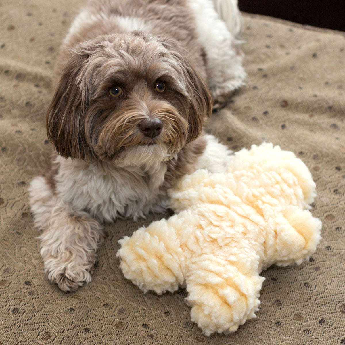 HuggleFleece® Man Plush Dog Toy – Soft, Washable Fleece Toy for Dogs HuggleHounds