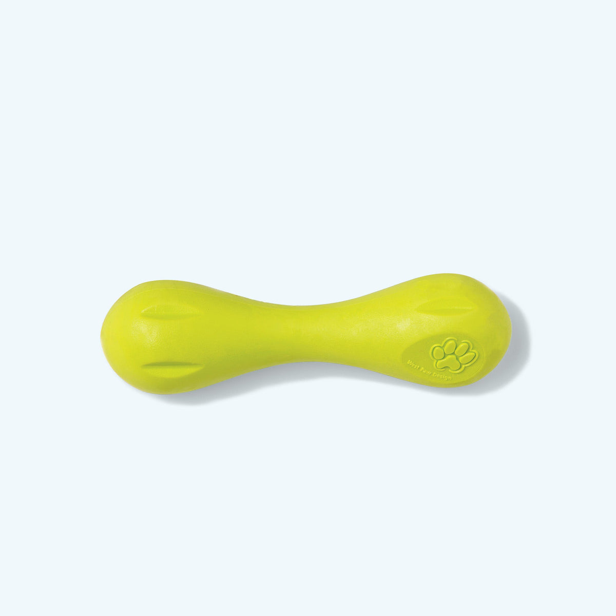 West Paw Hurley Dog Bone | Tough Chewer Fetch Toy | Floatable & Non-Toxic | XS, S, L West Paw