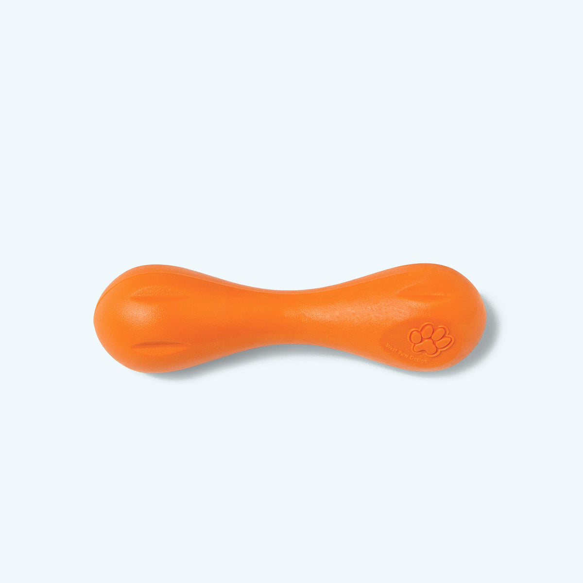 West Paw Hurley Dog Bone | Tough Chewer Fetch Toy | Floatable & Non-Toxic | XS, S, L West Paw