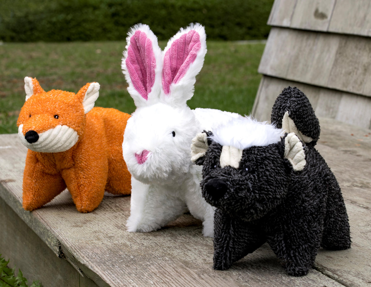 Squooshie™ Bunny Plush Dog Toy — Ultra-Soft & Cuddly HuggleHounds