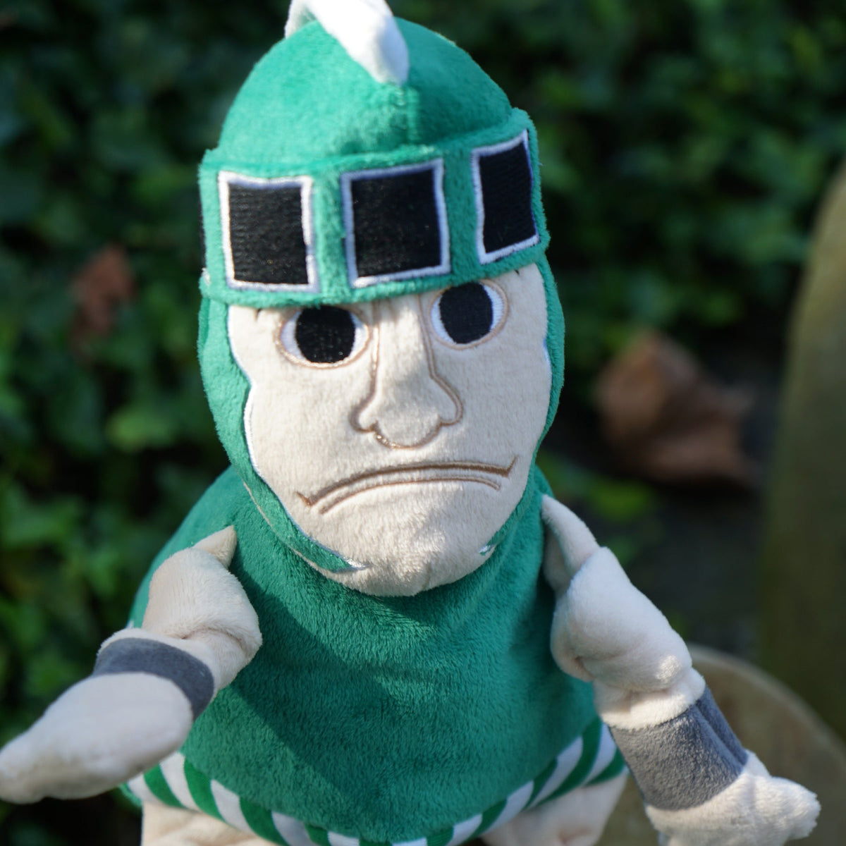 Michigan State Spartans Sparty Knottie® Plush Dog Toy – Officially Licensed NCAA HuggleHounds