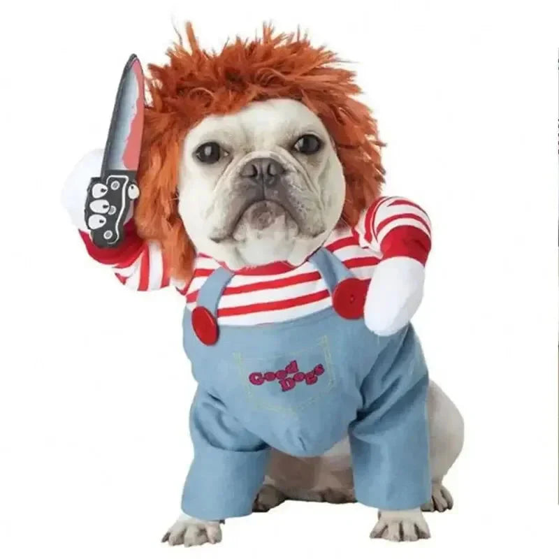 Halloween Dagger Pet Costume – Funny Knife-Holding Dress-Up Econic Blanks