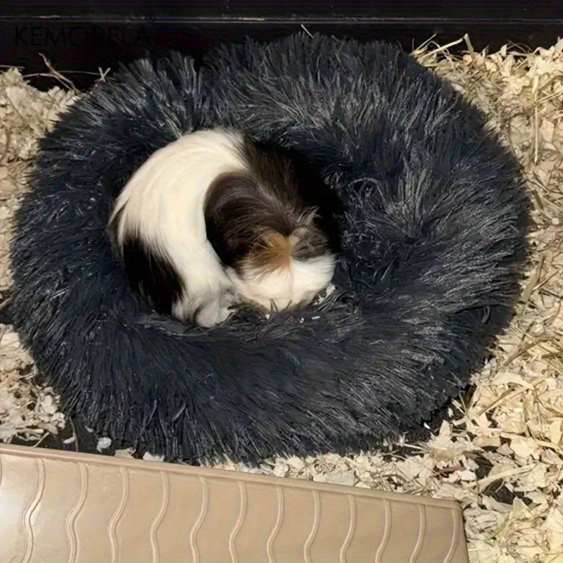Plush Small Animal Nest Bed | Ultra-Soft, Non-Slip & Insulated | 30cm | Hamsters, Guinea Pigs & More Perfecsy