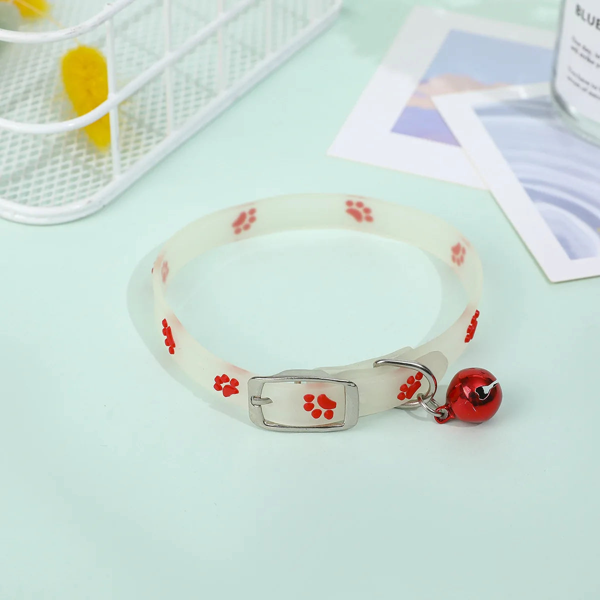 Luminous Cat Necklace Anti-Loss Fluorescent