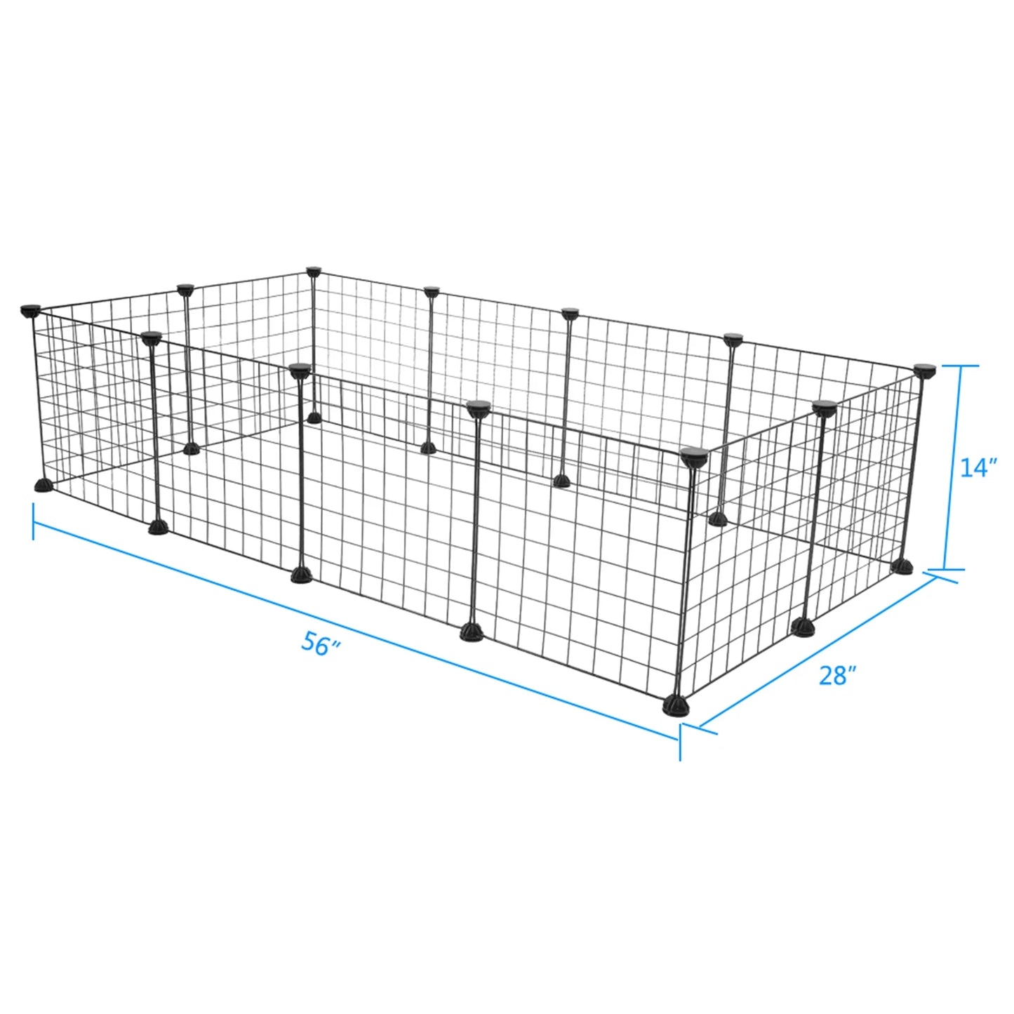 Playpen Small Animal Cage Indoor Portable Metal Wire