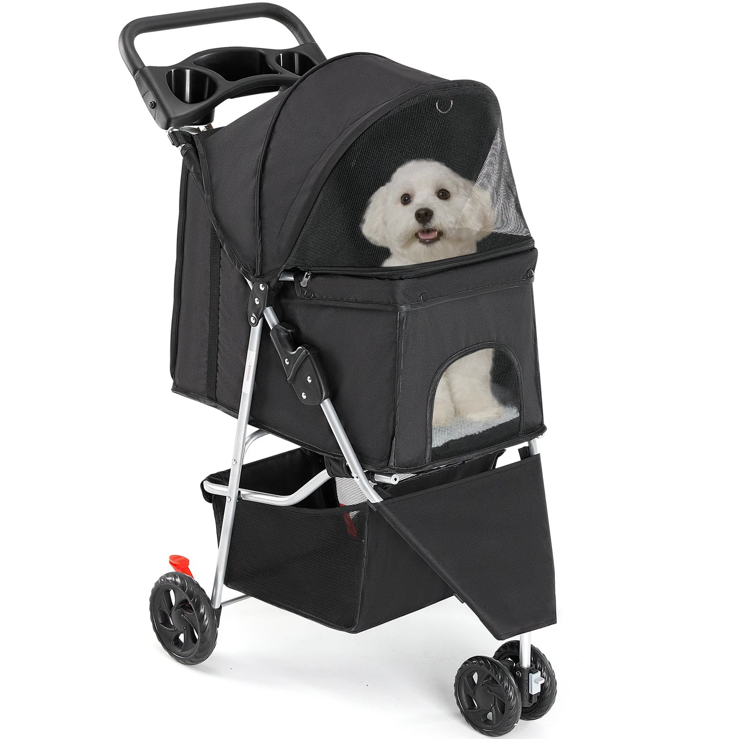 3 Wheels Foldable Pet Stroller