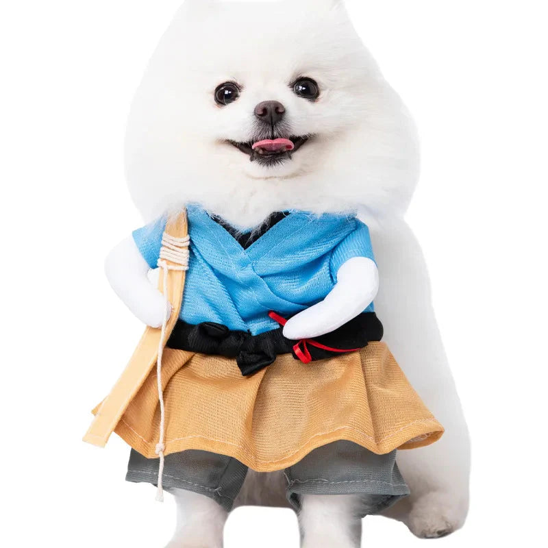 Halloween Dagger Pet Costume – Funny Knife-Holding Dress-Up Econic Blanks