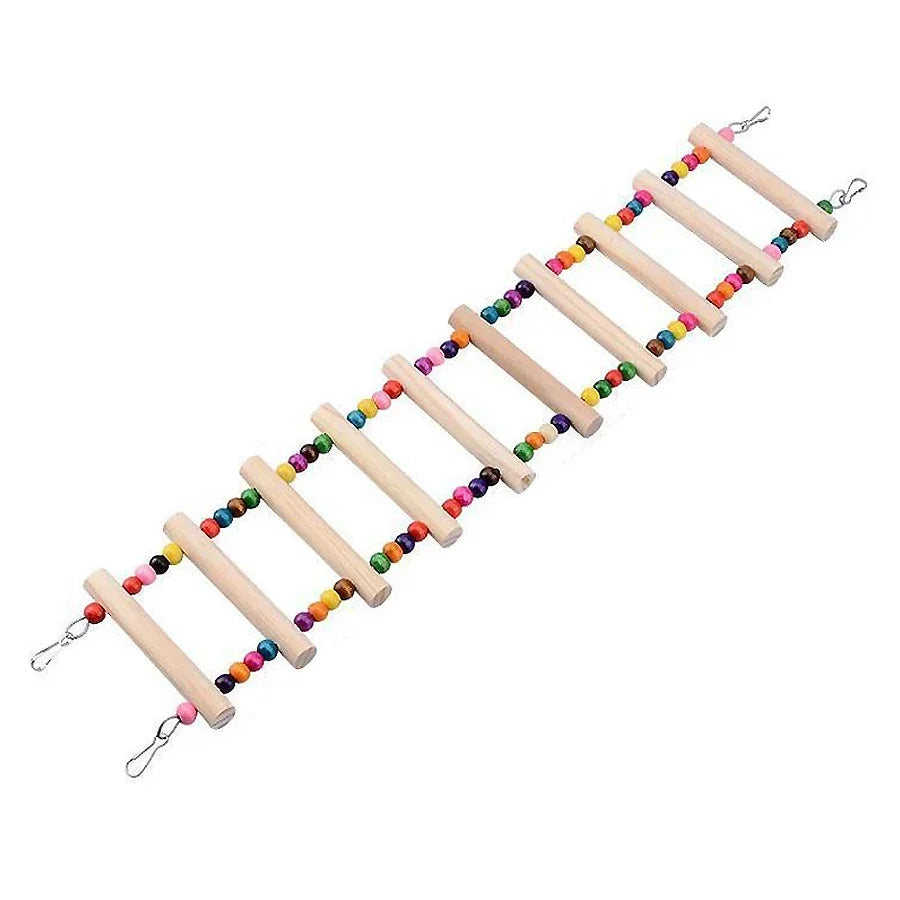 L Size 10 Ladder Pet Birds Swing