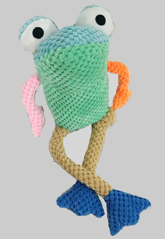 Plush Animal Pet Toy | Soft Squeaky Dog & Cat Toy | 23 Character Options Pet Zen