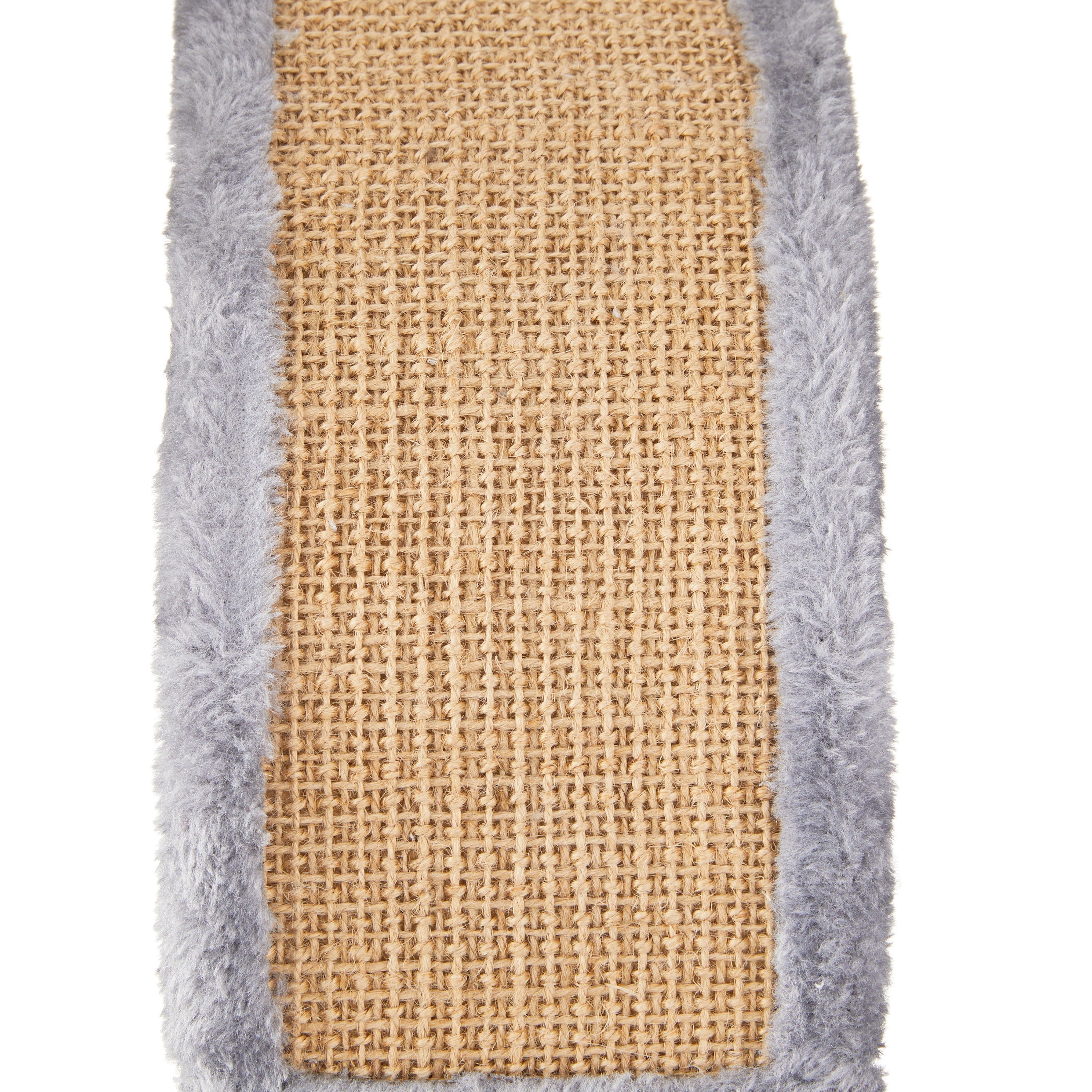 17" Deluxe Jute Cat Scratching Post with Arch Grooming Massager MJ's Pet Closet