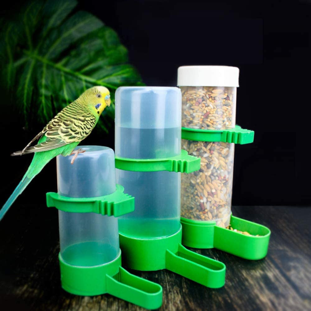 XISTEST Automatic Bird Feeder & Water Dispenser Set – Small (60ml) MJ's Pet Closet