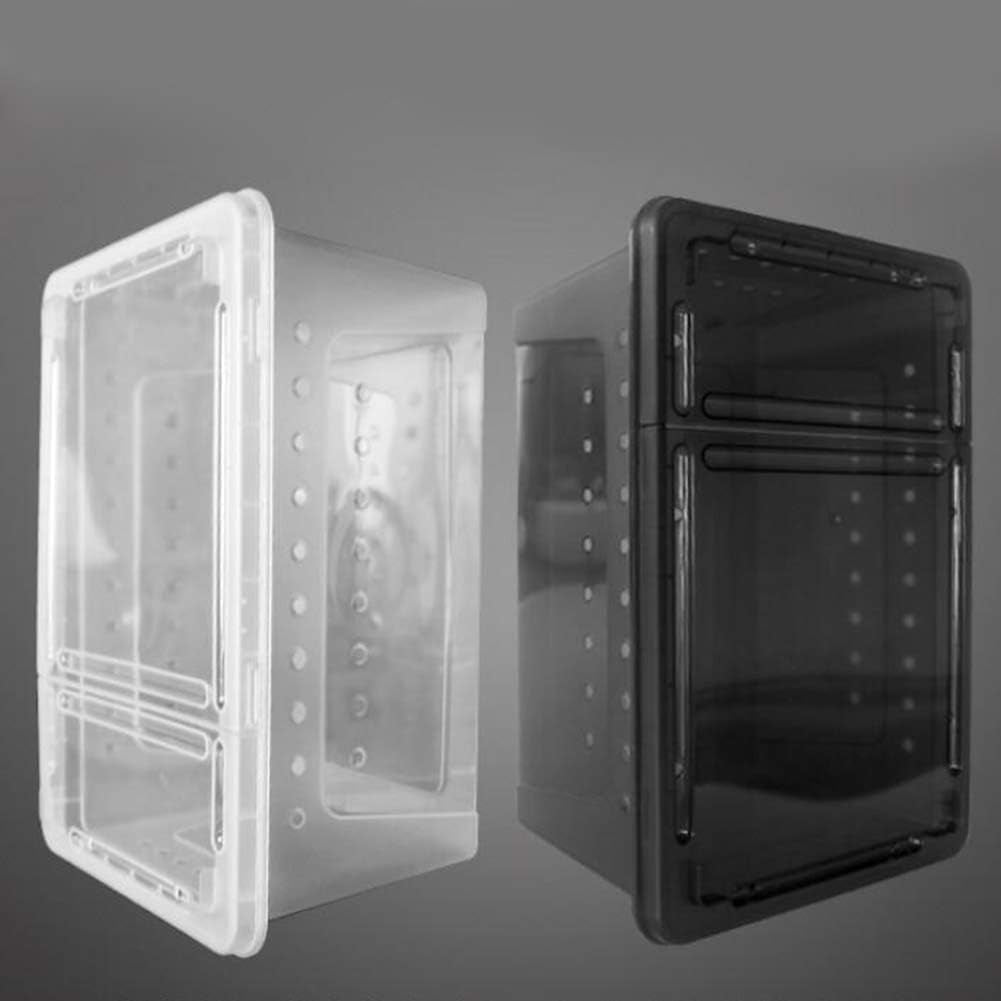 OMEM Portable Reptile Terrarium Habitat – Stackable, Size M MJ's Pet Closet