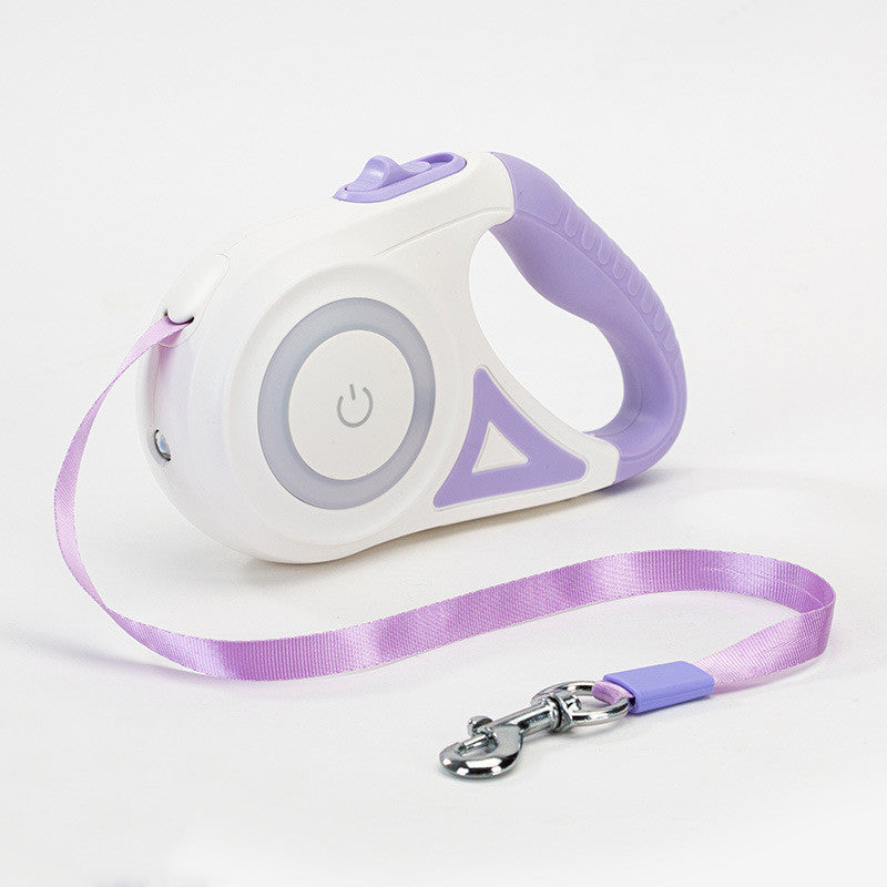Retractable Dog Leash with One-Button Brake & Lock | 3M & 5M | Optional Collar Set | Small to Medium Dogs Pet Zen