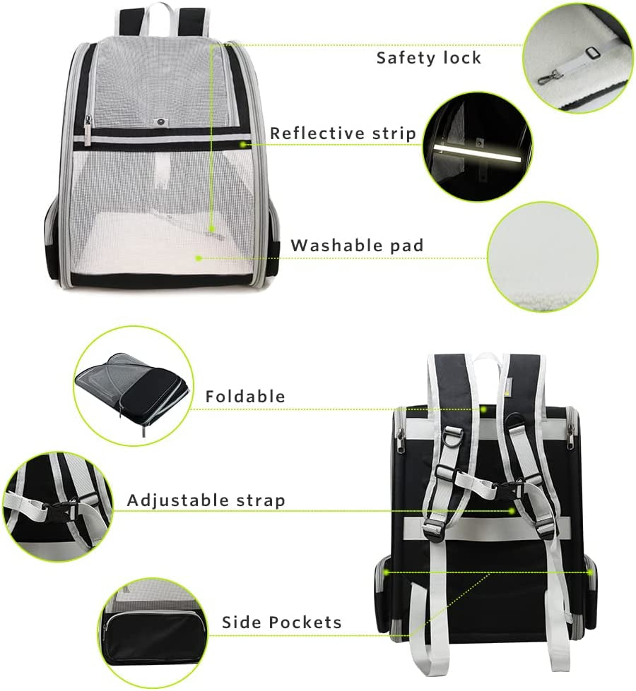 Bubble Backpack Pet Carrier for Cats & Dogs MJ's Pet Closet
