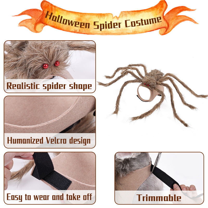 Big Spider Halloween Pet Costume Pet Zen