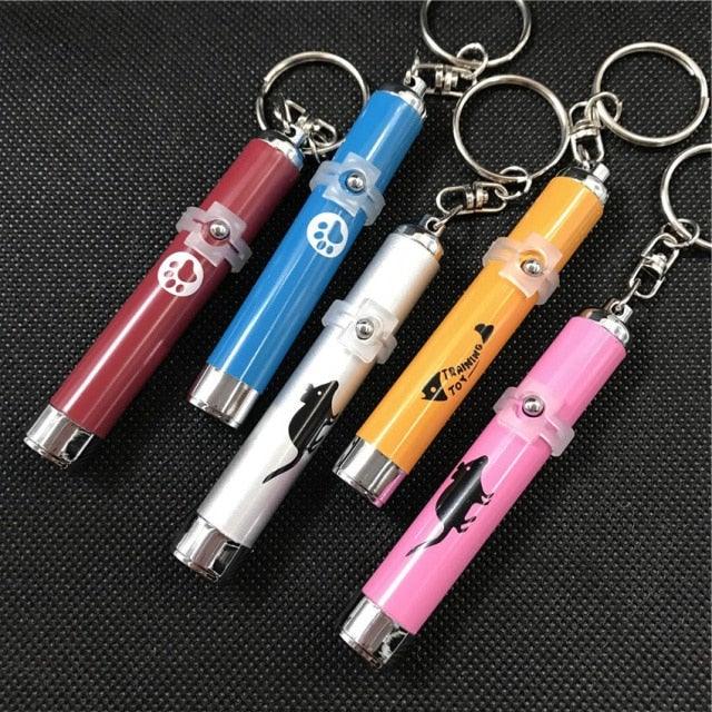 LED Laser Pointer Toy for Cats & Dogs | USB Rechargeable Interactive Pet Toy Stevvex