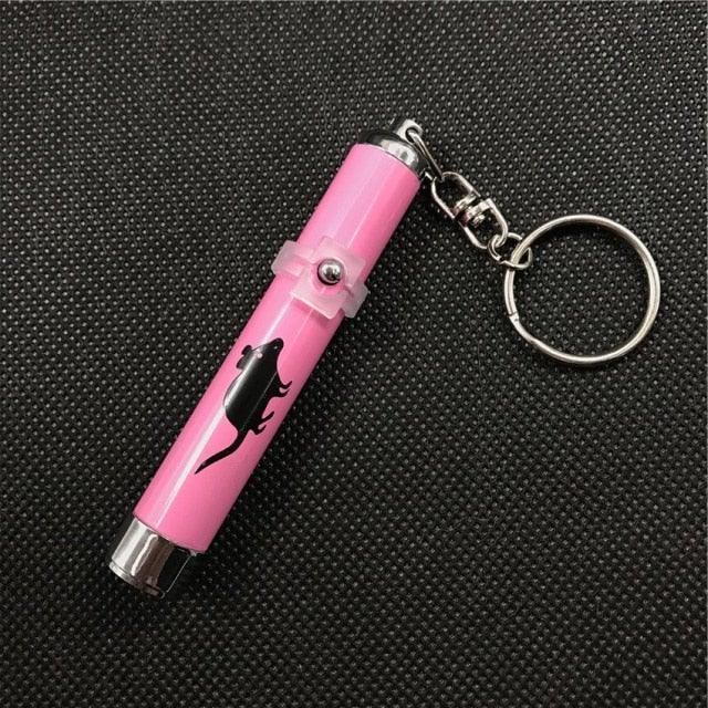 LED Laser Pointer Toy for Cats & Dogs | USB Rechargeable Interactive Pet Toy Stevvex