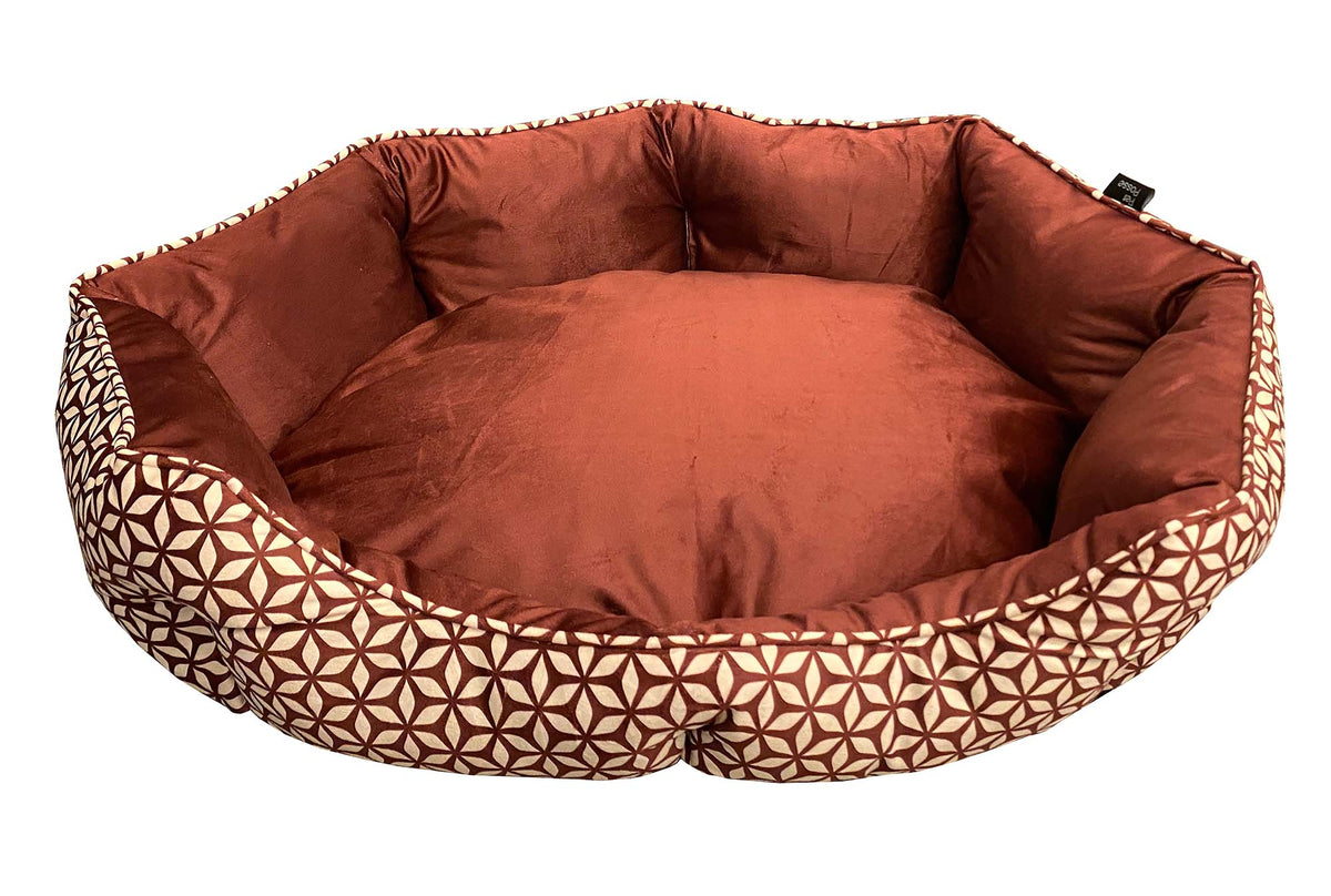 Mink Tufted Euro Cuddler Bed for Dogs & Cats | Cozy Pet Bed Jeffers