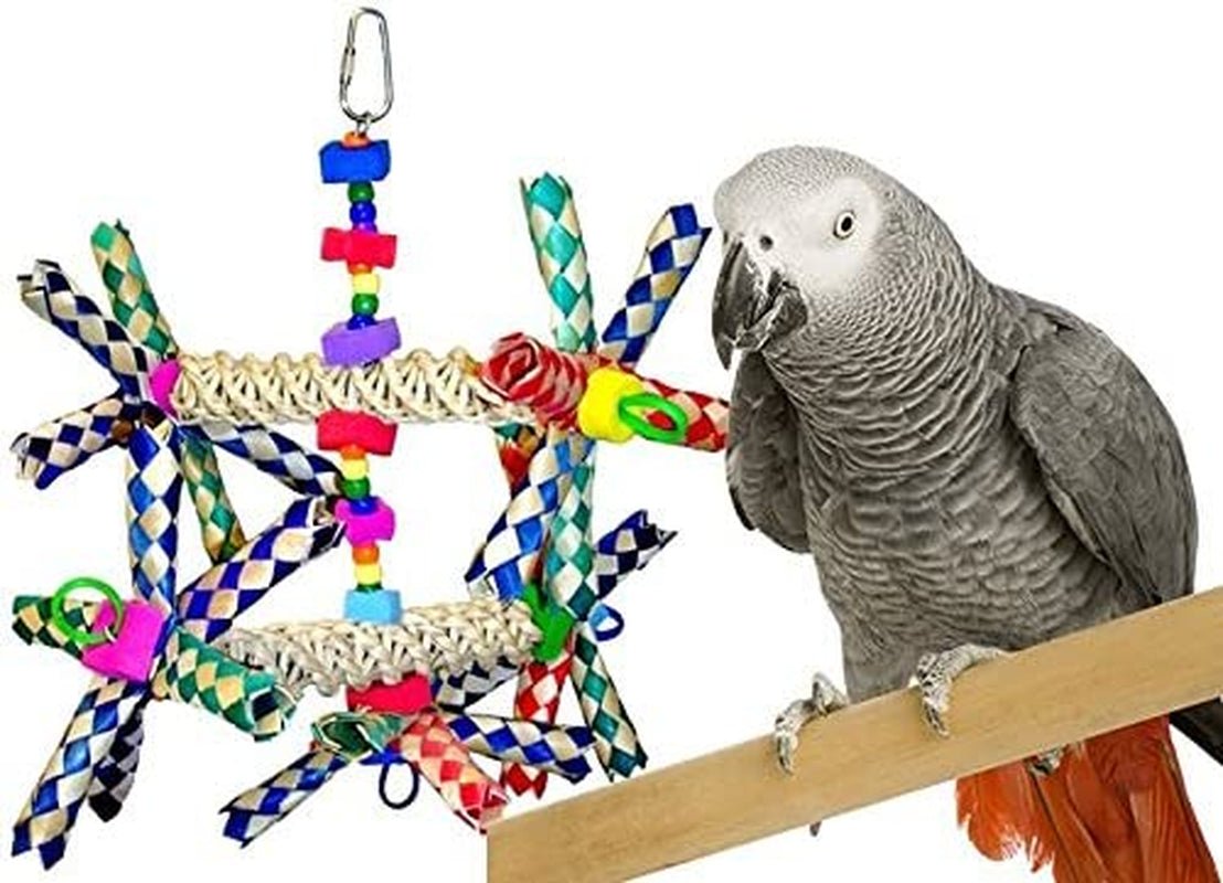 Bonka Bird Toys 1241 Double Helix – Medium Bird Shredding Toy MJ's Pet Closet