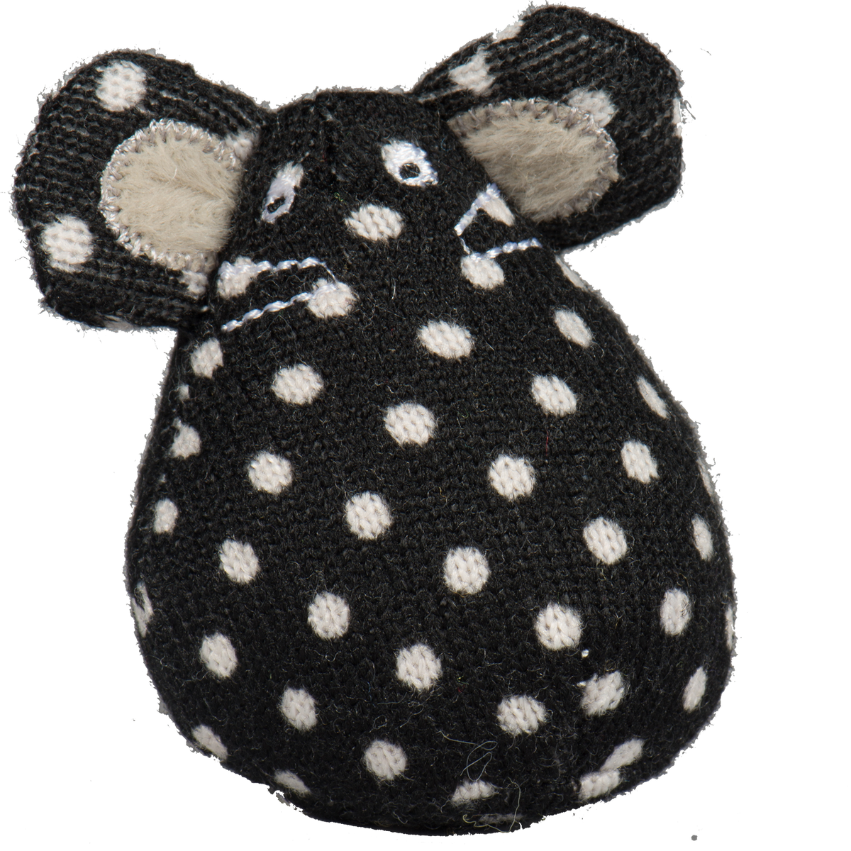 HuggleKats® Polka Dot Mice Organic Catnip Cat Toys – 16-Pack Bucket HuggleHounds