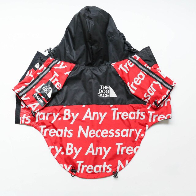 Windproof Waterproof Dog Rain Jacket | Reflective Hooded Raincoat for Dogs & Cats | S–5XL Furr Baby Gifts