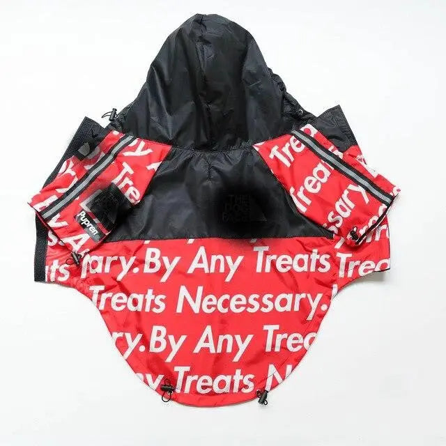 Windproof Waterproof Dog Rain Jacket | Reflective Hooded Raincoat for Dogs & Cats | S–5XL Furr Baby Gifts