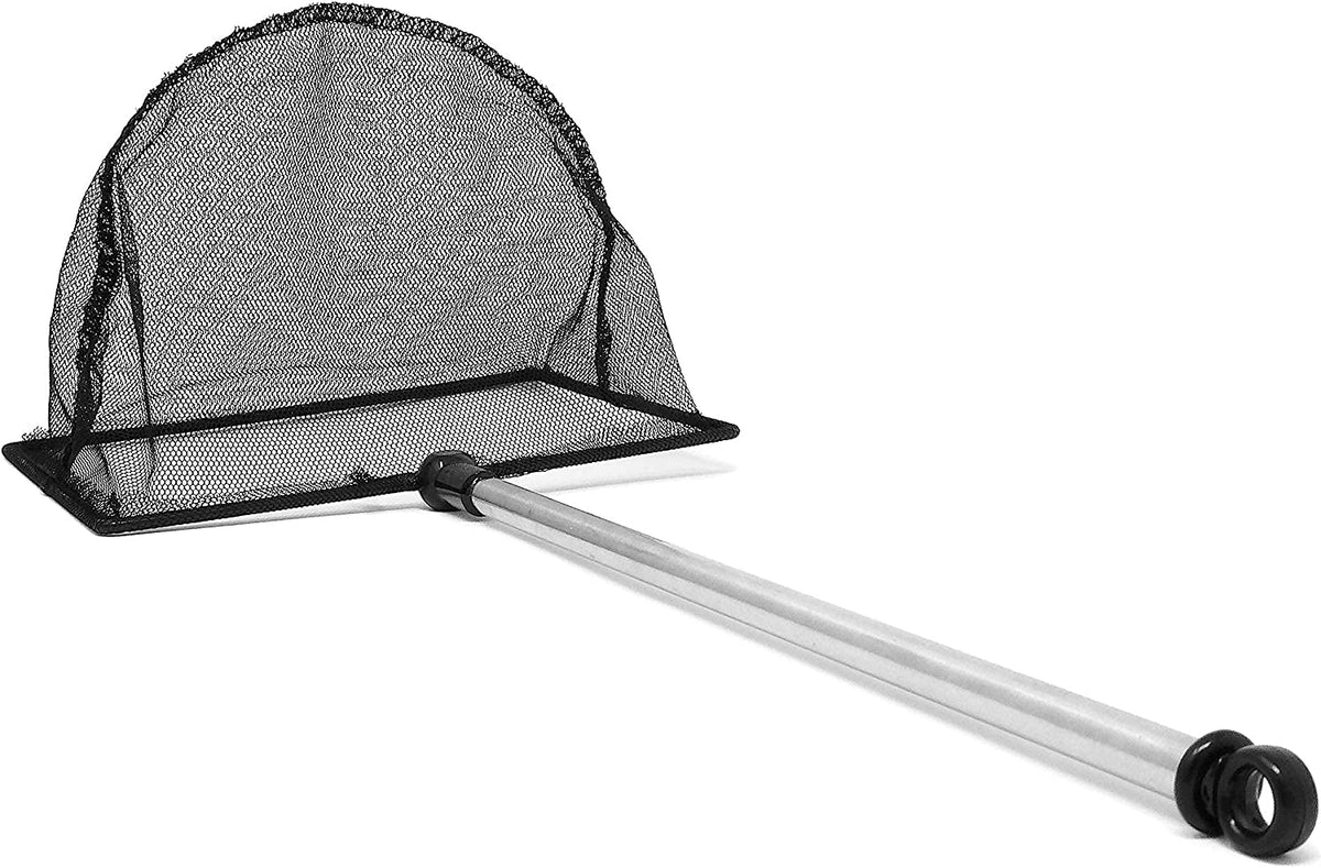 FISH PROS Fine Mesh Aquarium Fish Net with Telescopic Handle – 4" & 6" Sizes MJ's Pet Closet