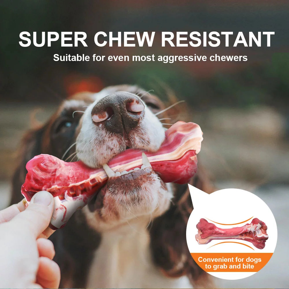MASBRILL Indestructible Dog Chew Toy – Large Breed, Beef Flavor MJ's Pet Closet