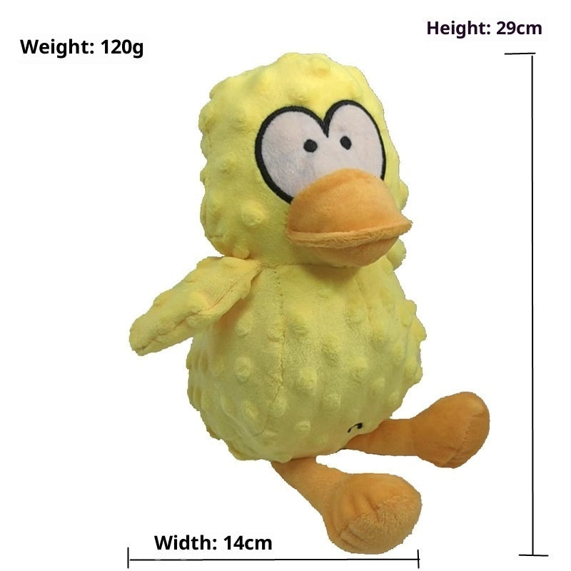 Plush Animal Pet Toy | Soft Squeaky Dog & Cat Toy | 23 Character Options Pet Zen