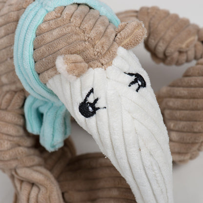 Nibblet Anteater Knottie® Plush Dog Toy, Large