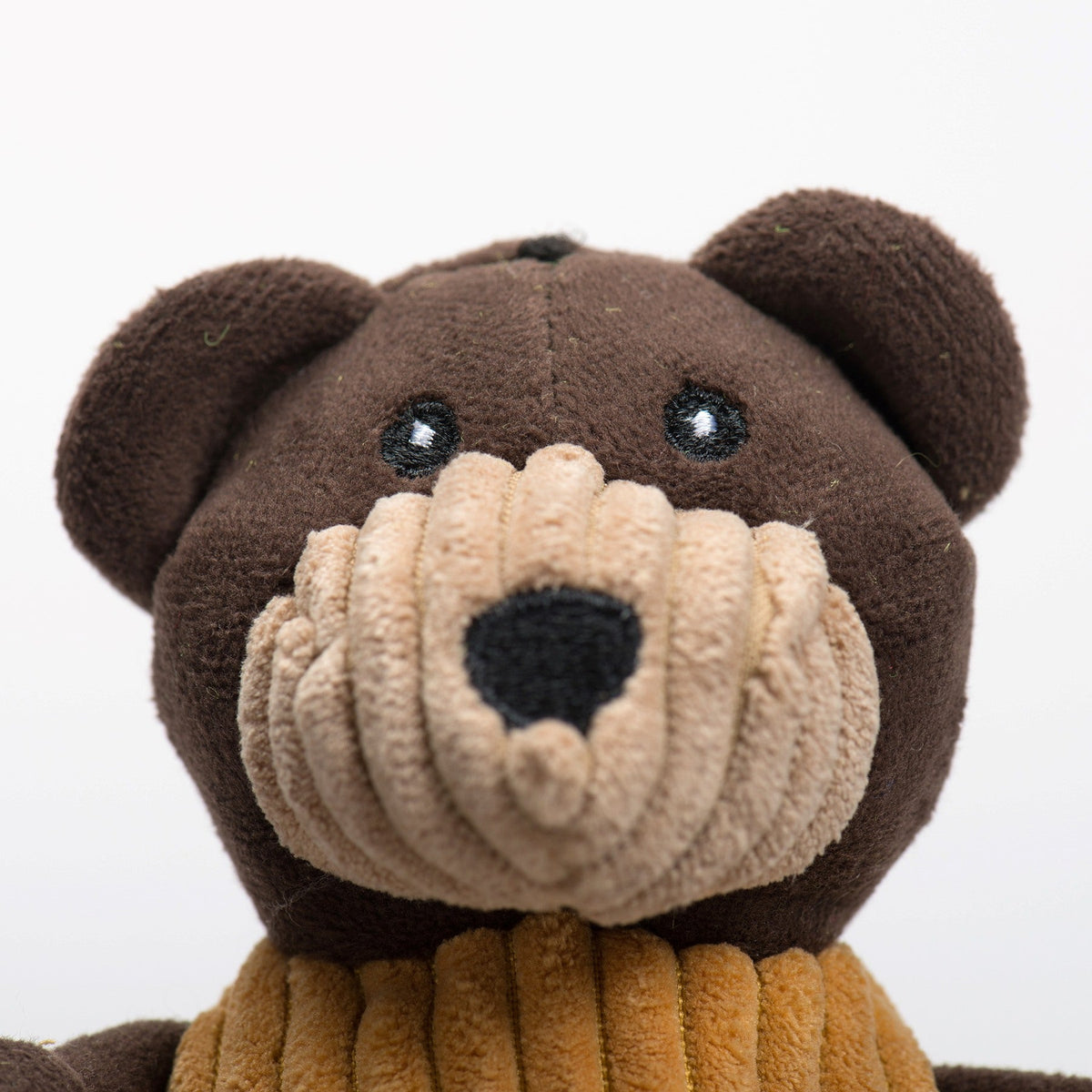 Baylor Bears Bruiser the Bear Knottie® Plush Dog Toy – Officially Licensed NCAA HuggleHounds