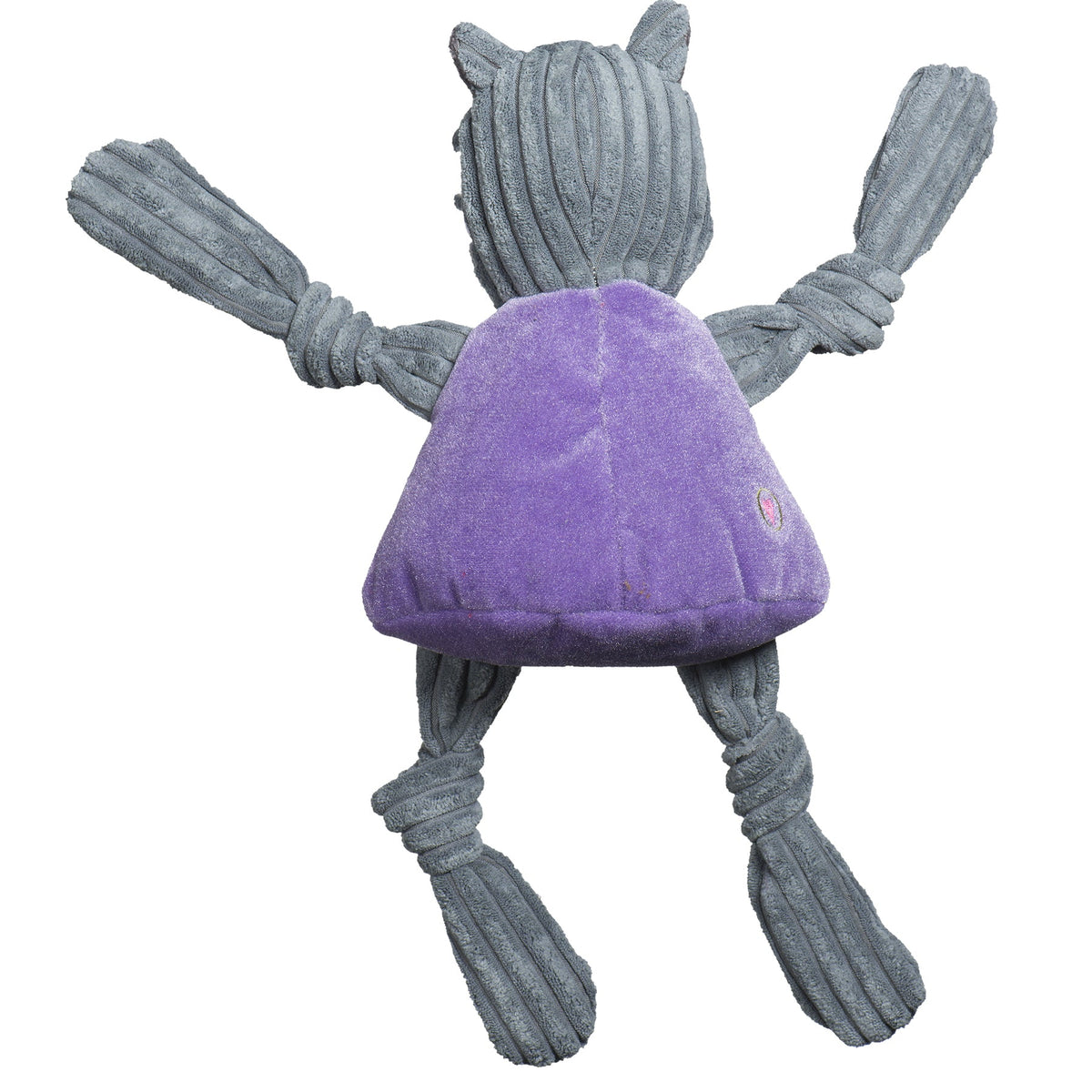 Kansas State Wildcats Willie Knottie® Plush Dog Toy – Officially Licensed NCAA HuggleHounds