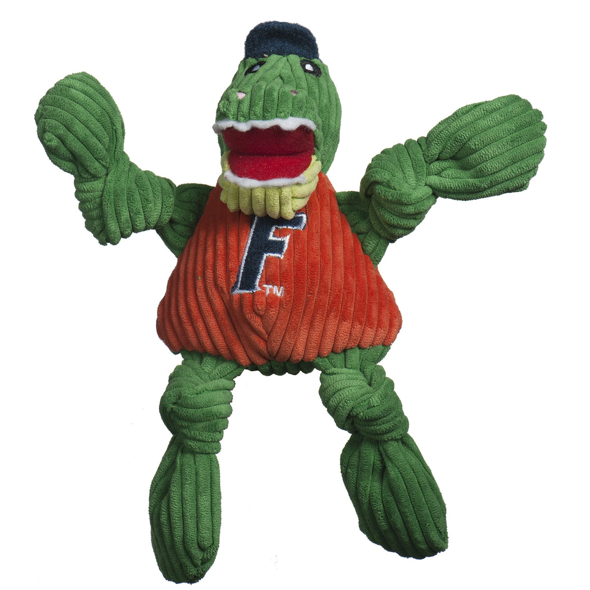 Florida Gators Albert Gator Knottie® Plush Dog Toy – Officially Licensed NCAA HuggleHounds