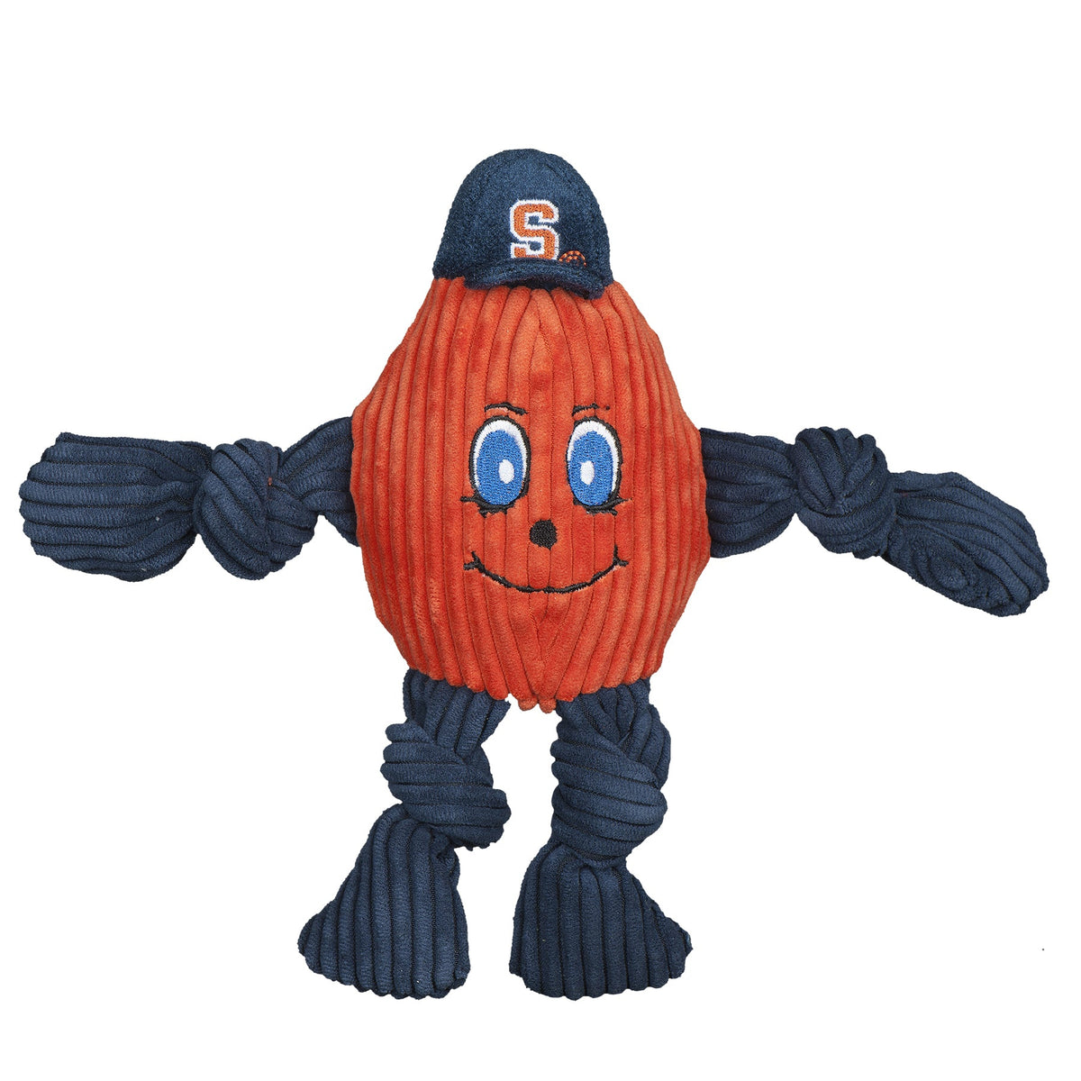 Syracuse Orange Otto the Orange Knottie® Plush Dog Toy – Officially Licensed NCAA HuggleHounds